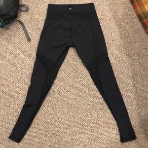 Lululemon full length mesh leggings